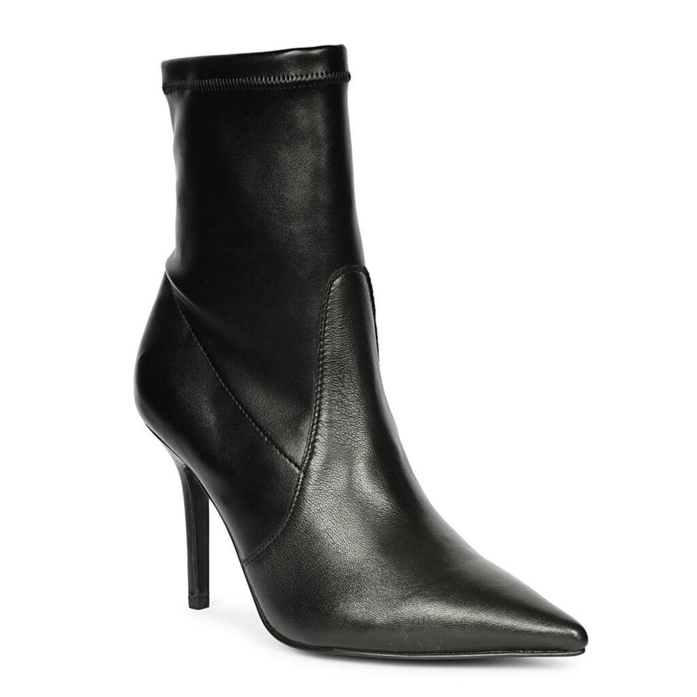 Le Chateau | 39 | Elegant Black Leather Ankle Boots